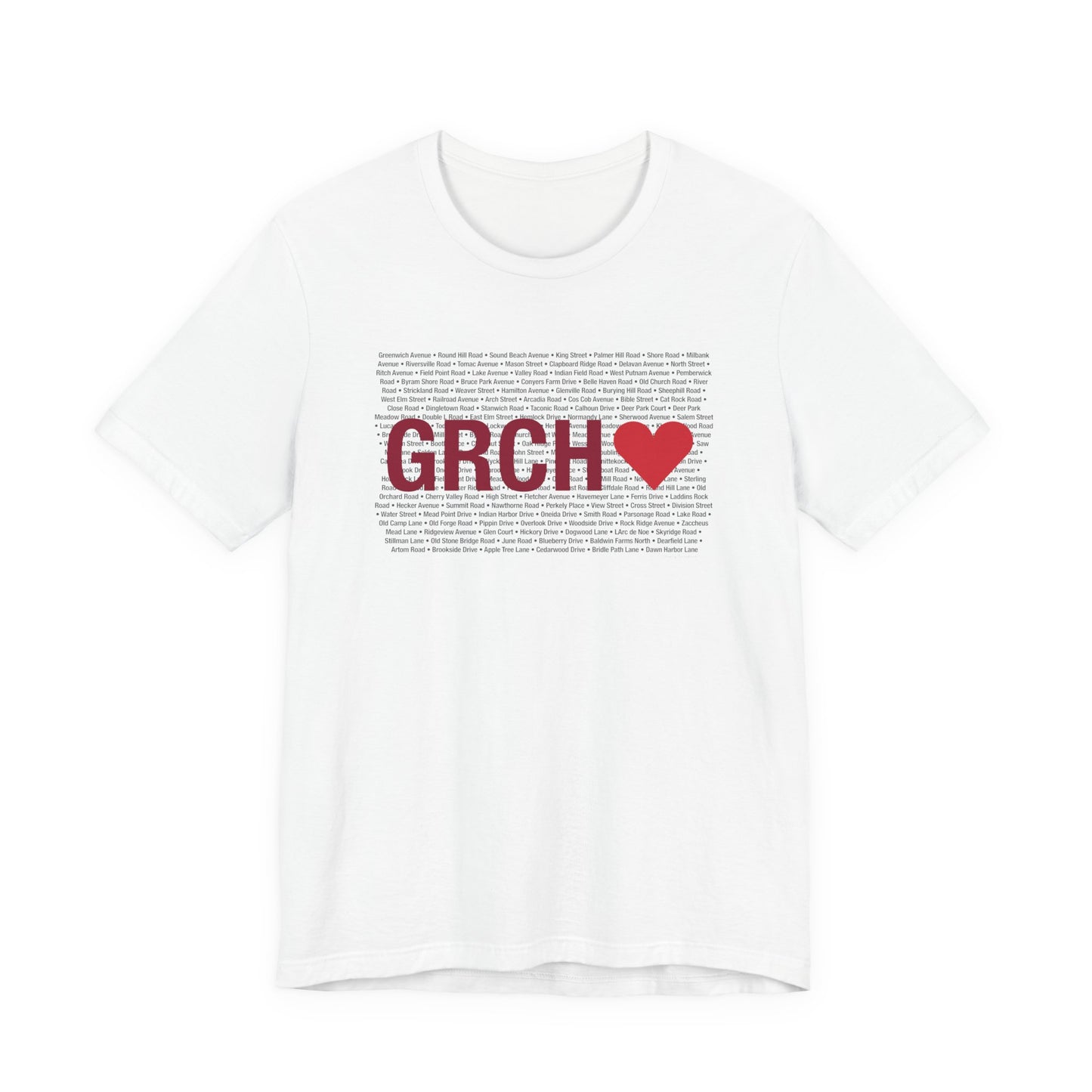 Greenwich Love Unisex Jersey Short Sleeve T-Shirt