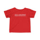 Just a kid from Stonington Infant Fine Jersey T-Shirt