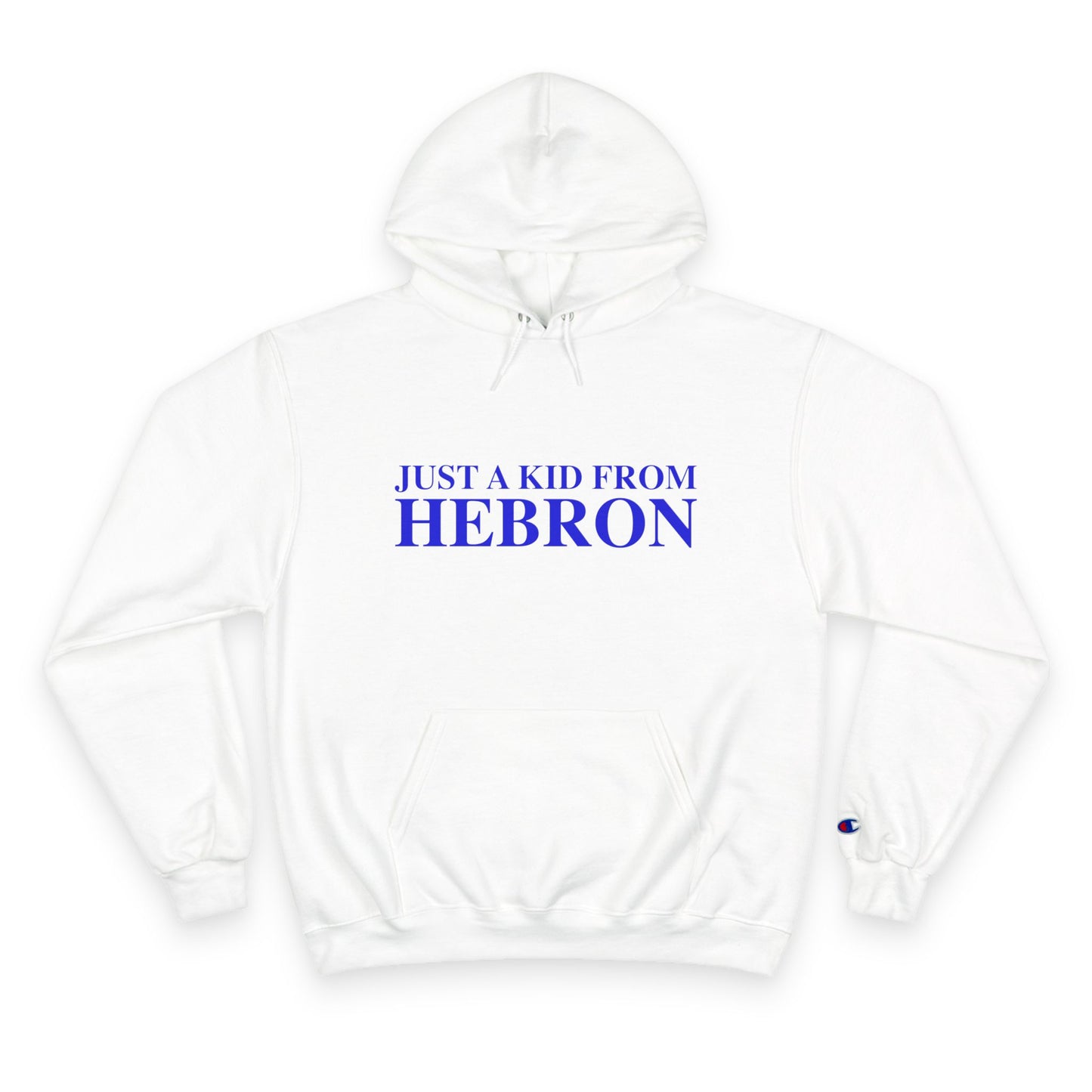 Just a kid from Hebron Champion Hoodie