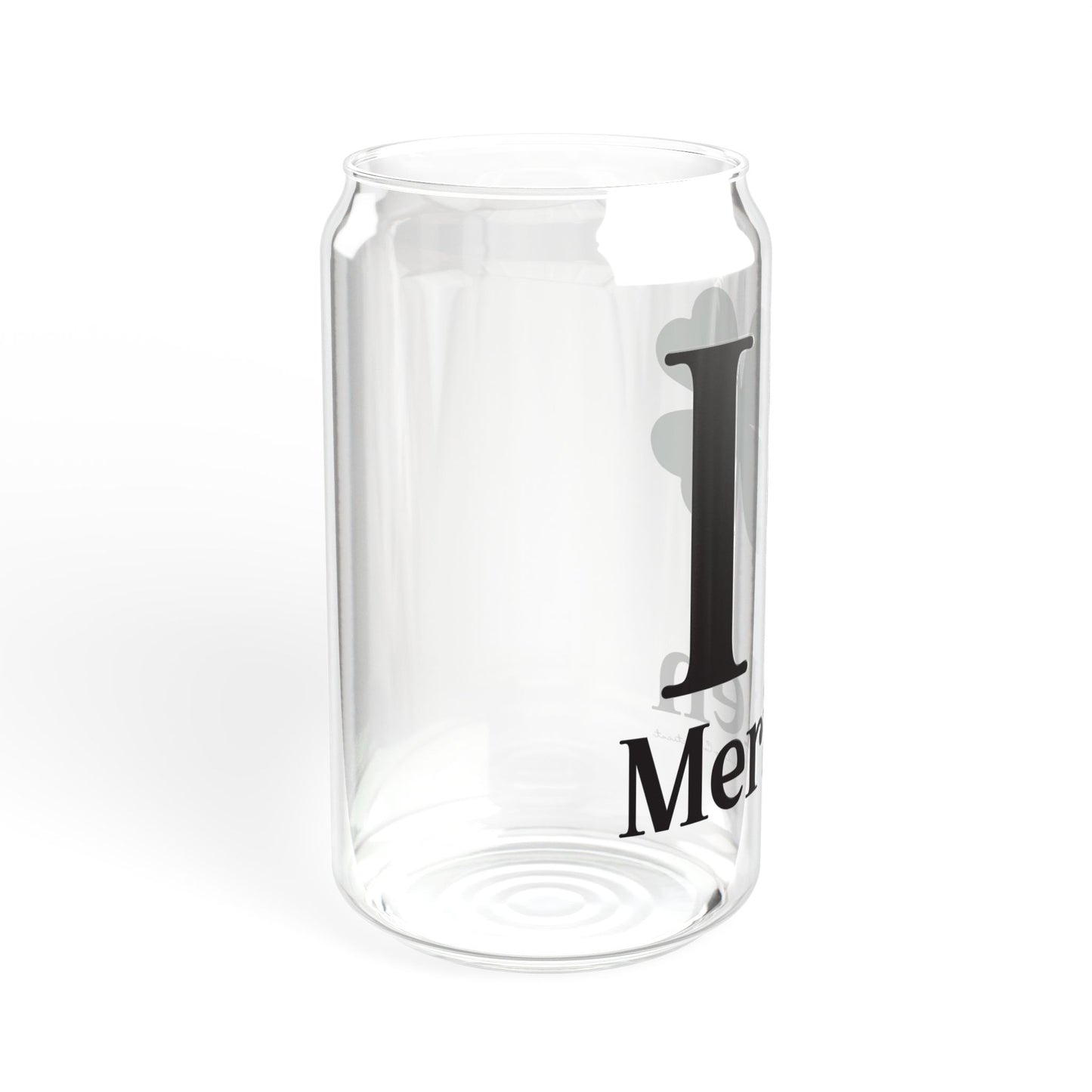 I Clover Meriden Sipper Glass, 16oz