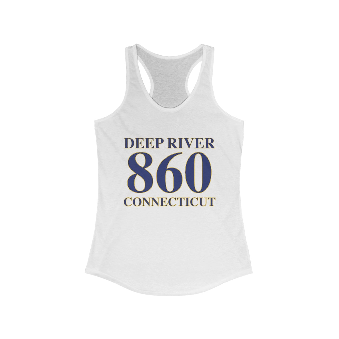 Deep River 860 Connecticut Women's Ideal Racerback Tank