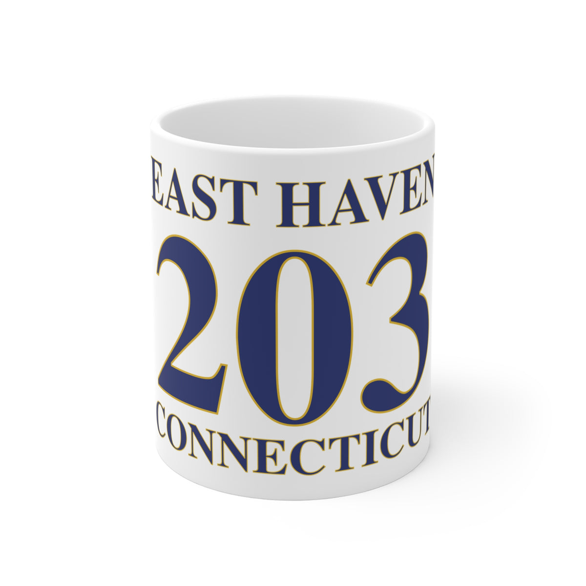 East Haven 203 Connecticut Mug 11oz