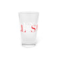 41 Tilt Sasco Hill Pint Glass, 16oz