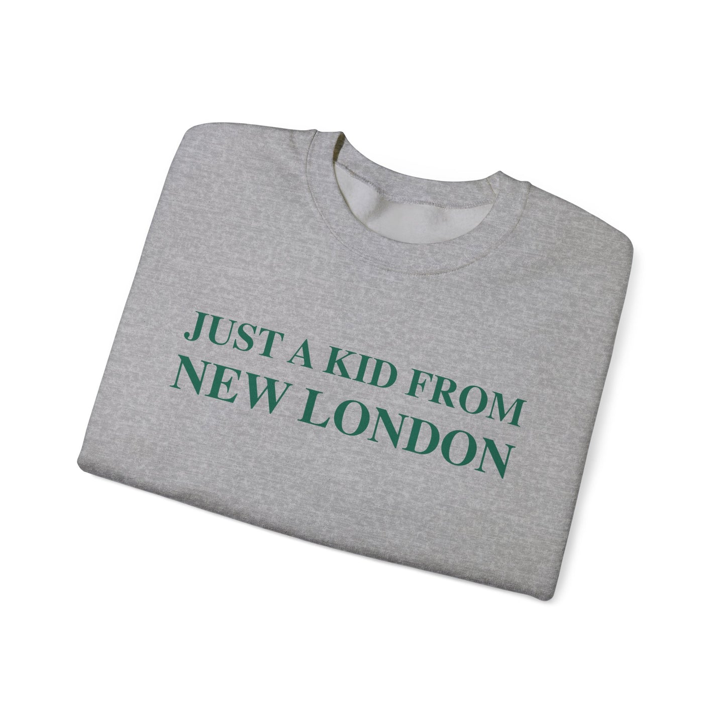 Just a kid from New London Unisex Heavy Blend™ Crewneck Sweatshirt