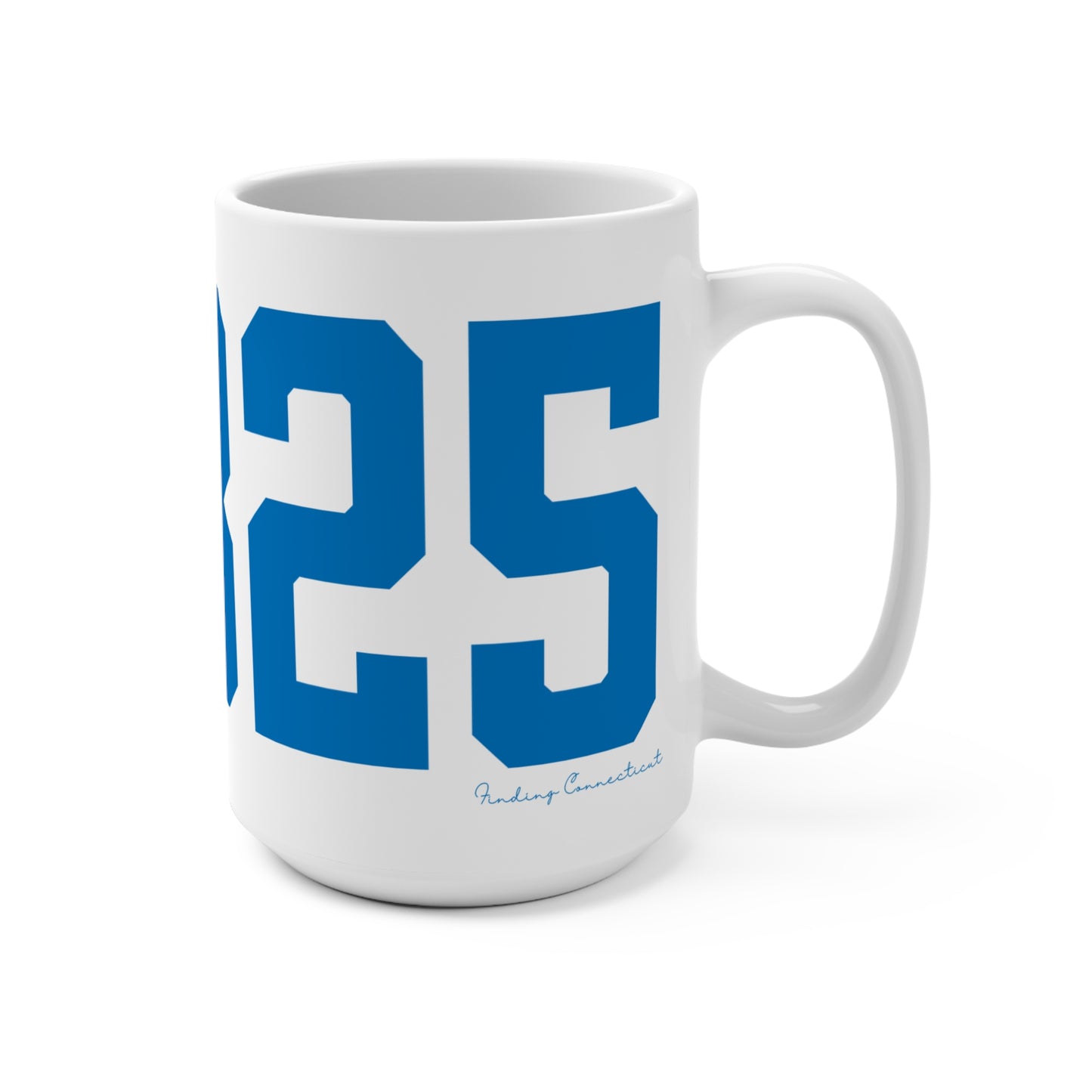 06825 Fairfield Connecticut Zip Code Mug 15oz