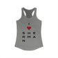 Sherman Vision Women's Ideal Racerback Tank Top