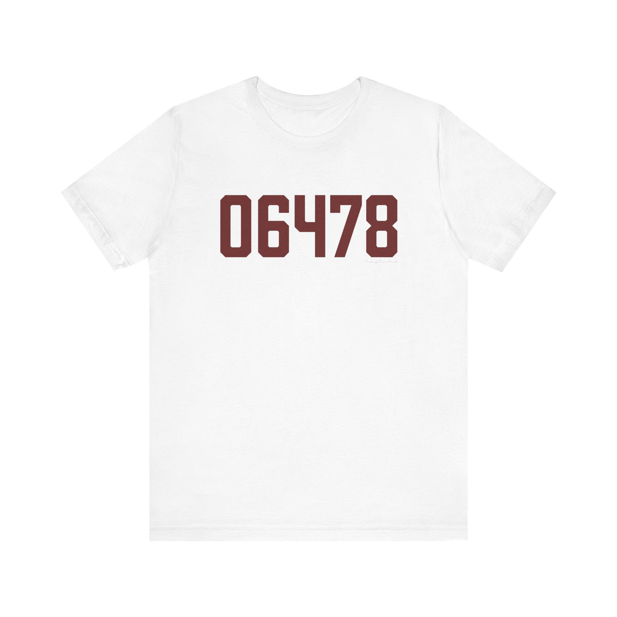 06478 Oxford Connecticut Zip Code Unisex Short Sleeve T-Shirt