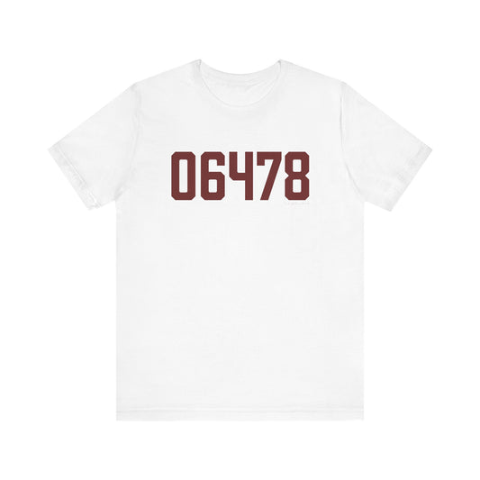 06478 Oxford Connecticut Zip Code Unisex Short Sleeve T-Shirt