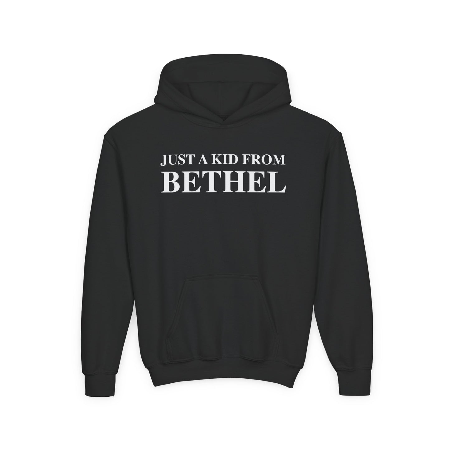 Just a kid from Bethel Youth Heavy Blend Hooded Sweatshirt
