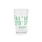 Easton Coordinates Pint Glass, 16oz