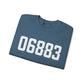06883 Weston CT Zip Code Unisex Heavy Blend™ Crewneck Sweatshirt