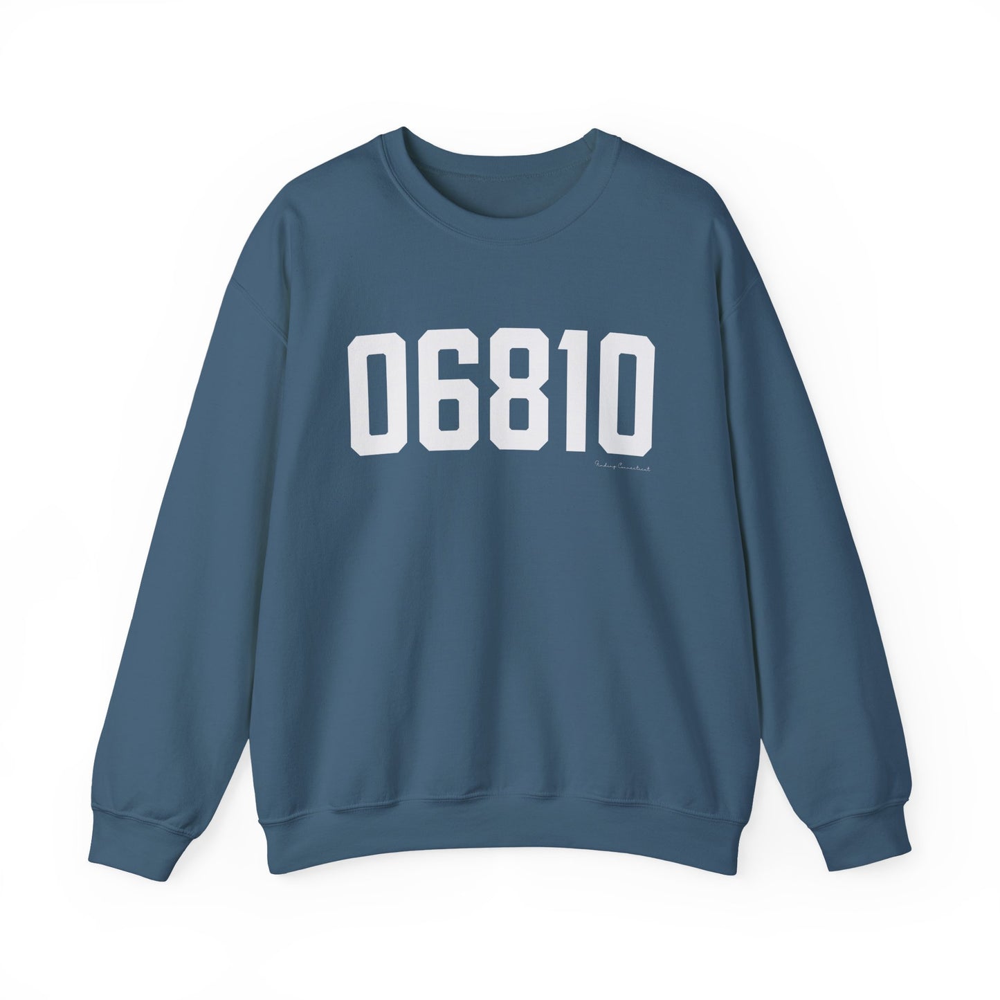 06810 Danbury CT Zip Code Unisex Heavy Blend™ Crewneck Sweatshirt