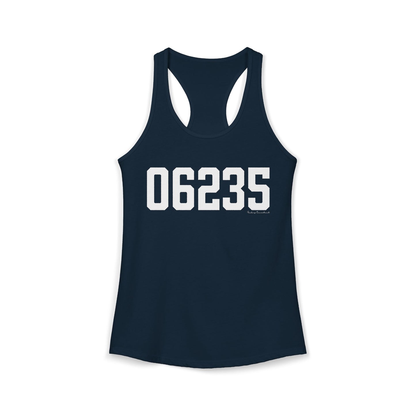 06235 Chaplin CT Zip Code Women's Ideal Racerback Tank Top