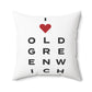 Old Greenwich Vision Spun Polyester Square Pillow