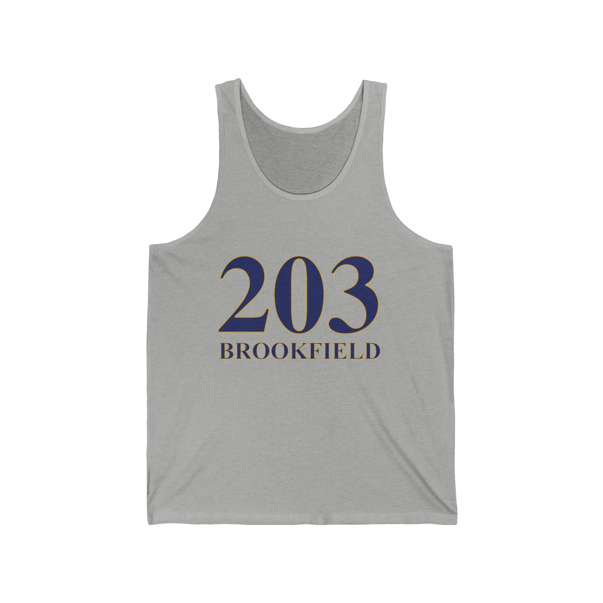 203 Brookfield, Brookfield ct unisex tank top shirt Finding connecticut