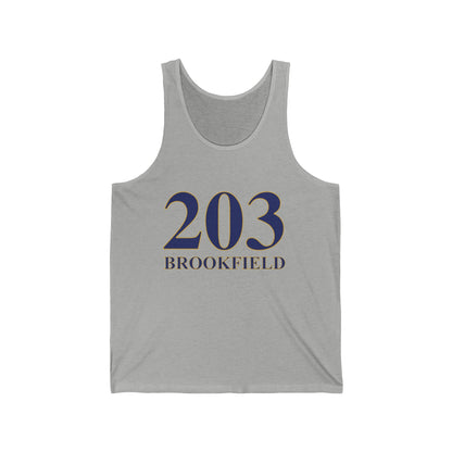 203 Brookfield, Brookfield ct unisex tank top shirt Finding connecticut