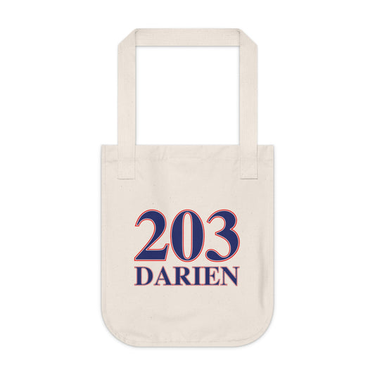 203 Darien tote bag //darien connecticut gifts and merch // finding connecticut 