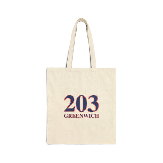 203 Greenwich tote bag // greenwich connecticut gifts and merch // finding connecticut 