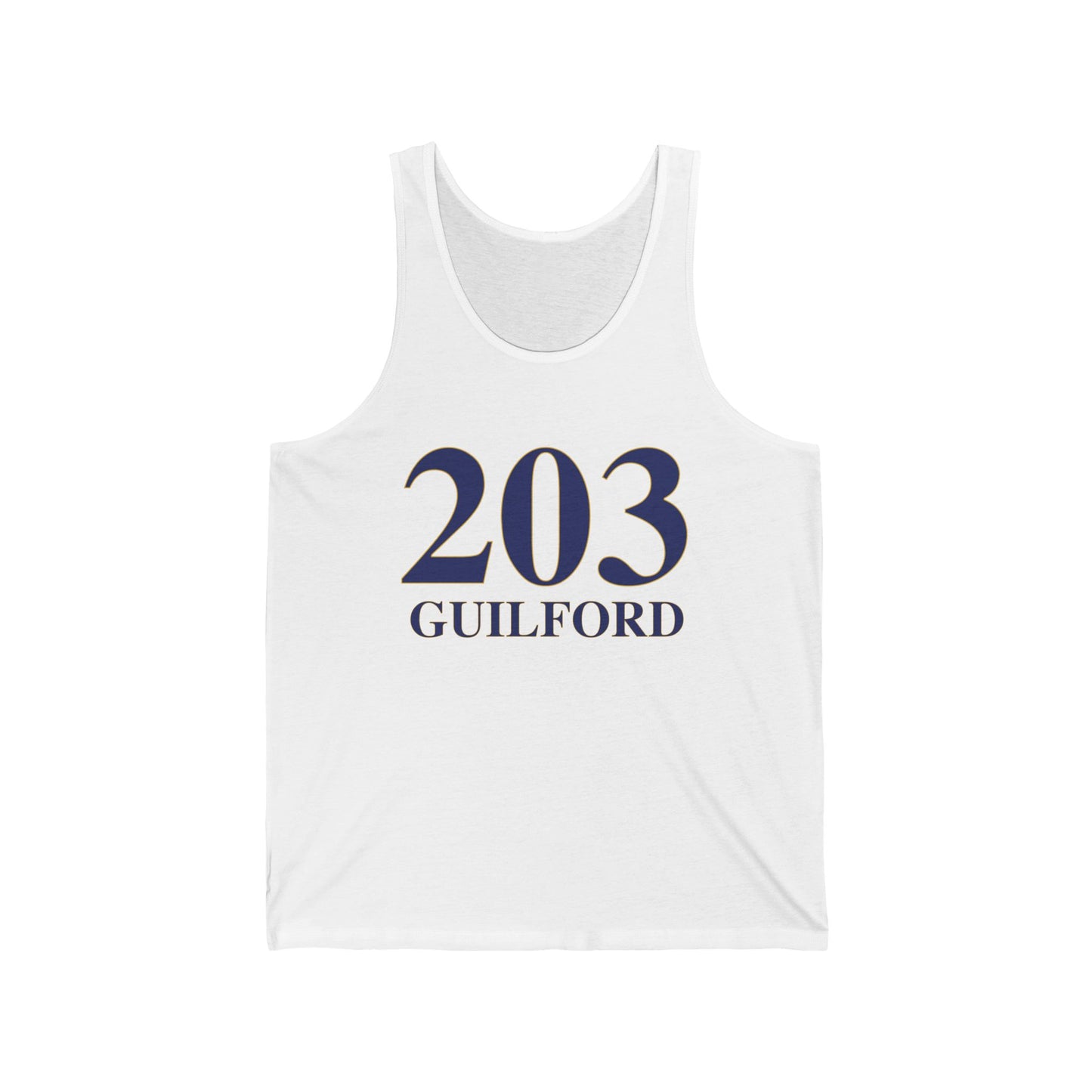 203 Guilford // Guilford CT unisex tank top shirts  // finding connecticut 