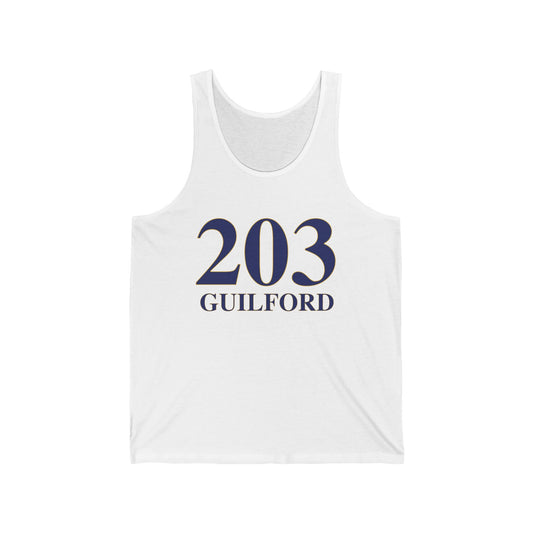 203 Guilford // Guilford CT unisex tank top shirts  // finding connecticut 