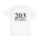 203 Hamden / Hamden CT t shirts /// finding connecticut 