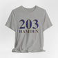 203 Hamden / Hamden CT t shirts /// finding connecticut 