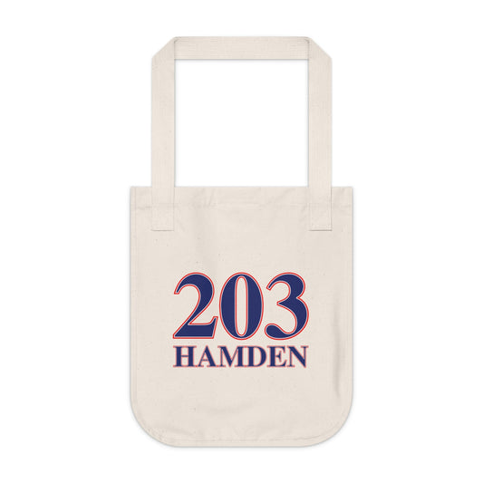 203 Hamden tote bag // hamden connecticut gifts and merch // finding connecticut 