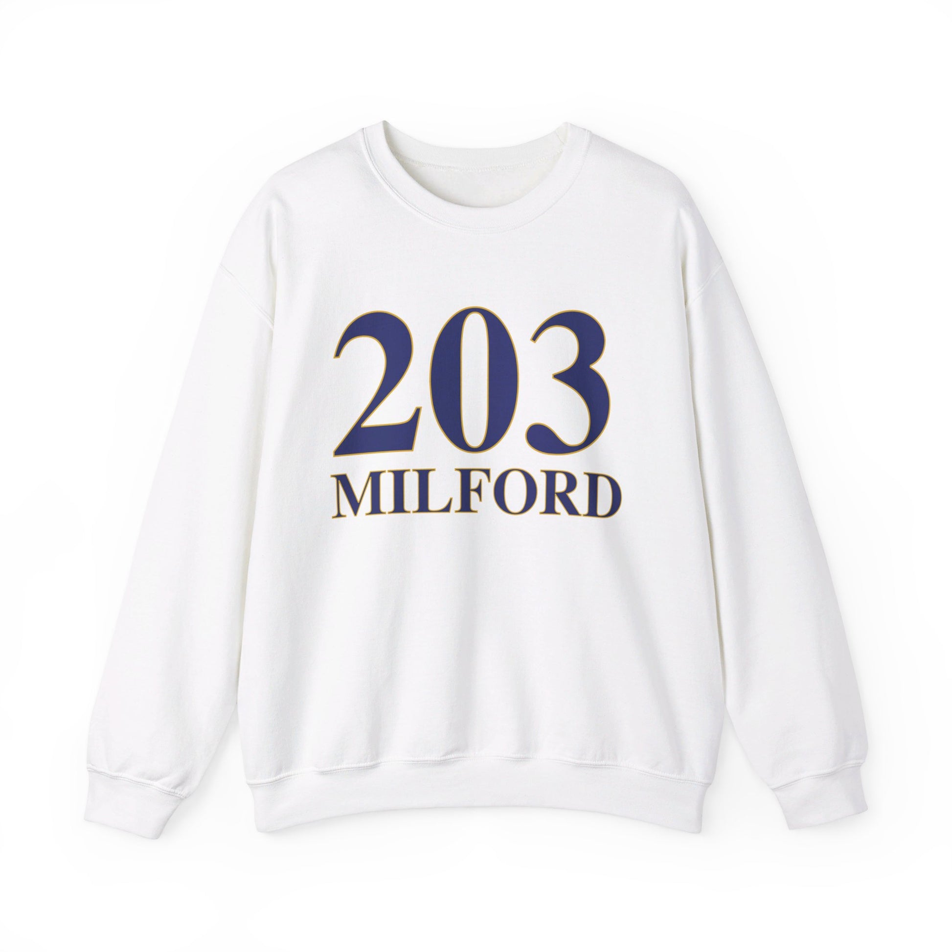203 Milford // Milford CT unisex sweatshirt // finding connecticut 