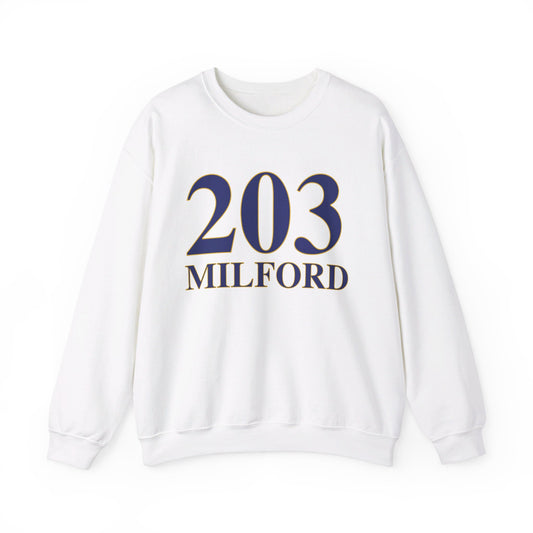 203 Milford // Milford CT unisex sweatshirt // finding connecticut 