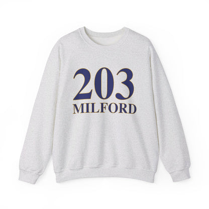 203 Milford // Milford CT unisex sweatshirt // finding connecticut 