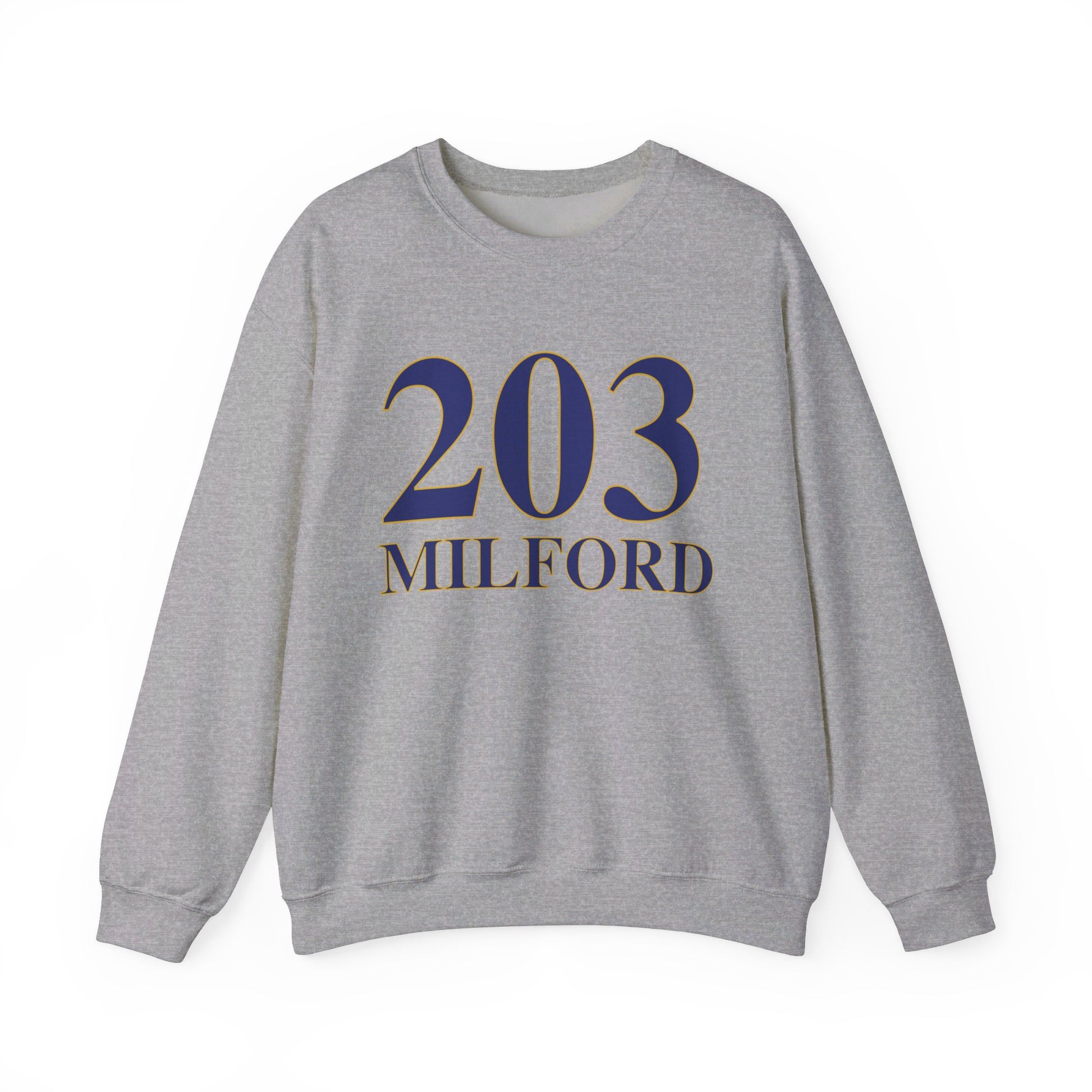 203 Milford // Milford CT unisex sweatshirt // finding connecticut 