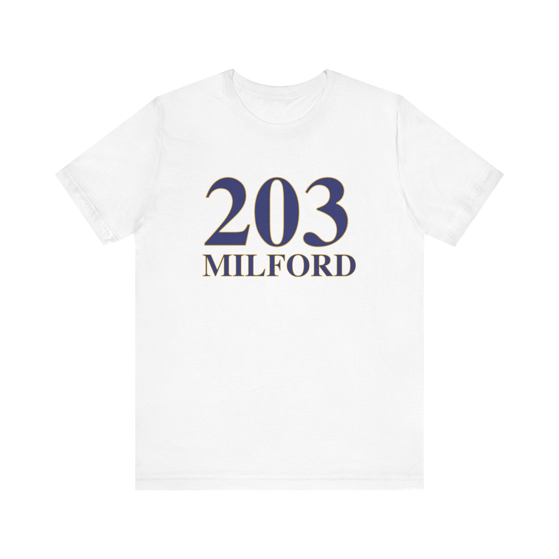 203 Milford // Milford CT unisex  t shirt // finding connecticut  
