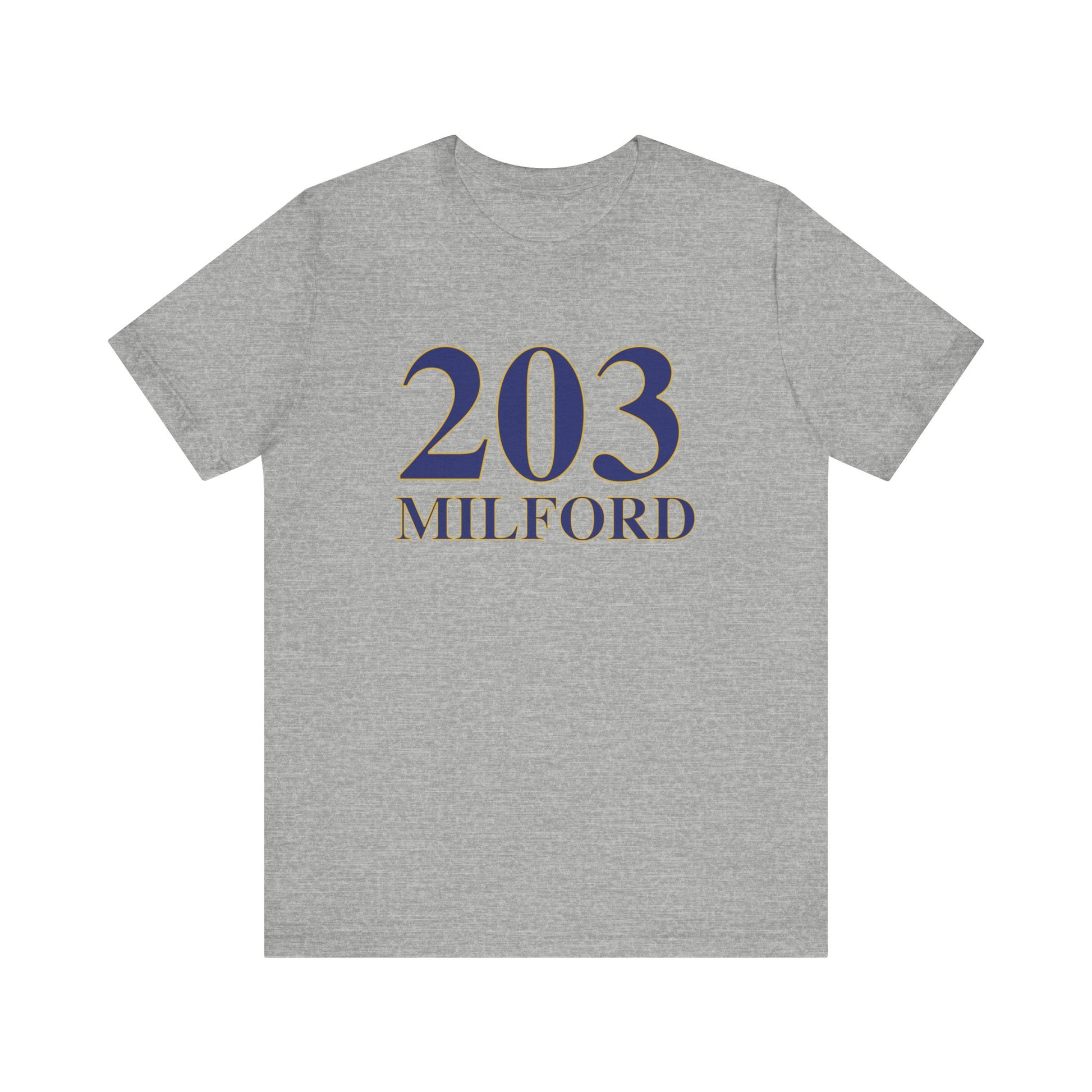 203 Milford // Milford CT unisex  t shirt // finding connecticut  