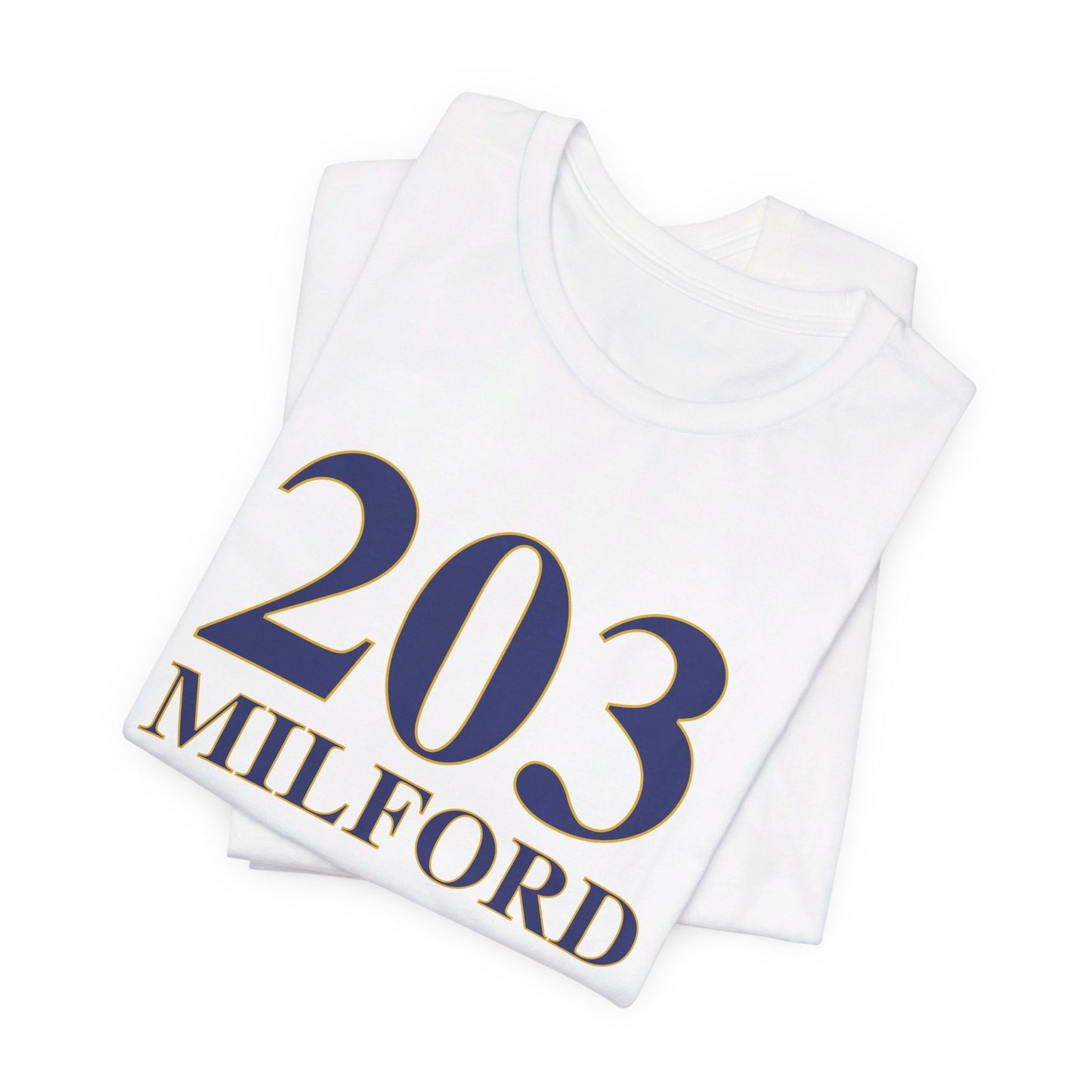 203 Milford // Milford CT unisex  t shirt // finding connecticut  