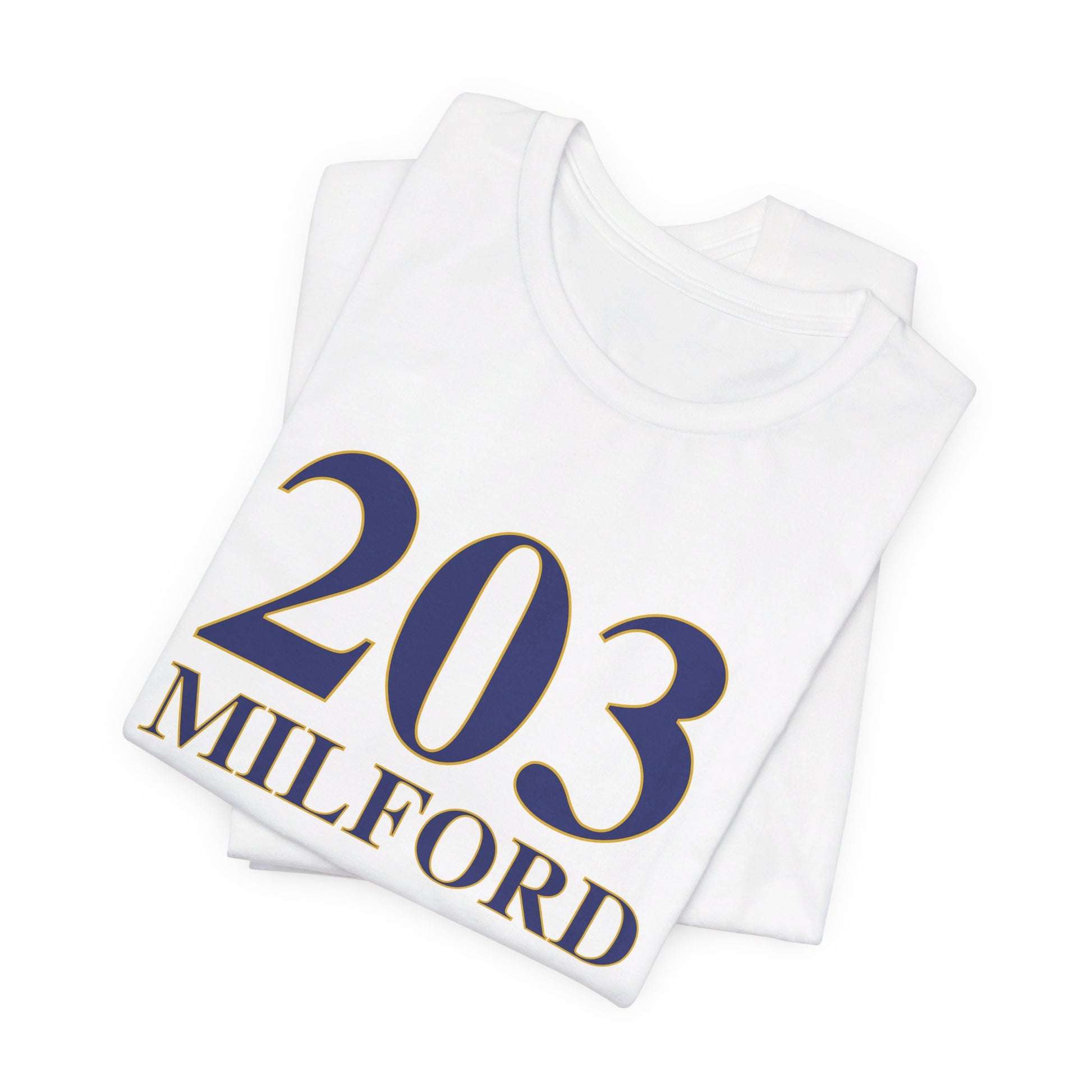 203 Milford // Milford CT unisex  t shirt // finding connecticut  