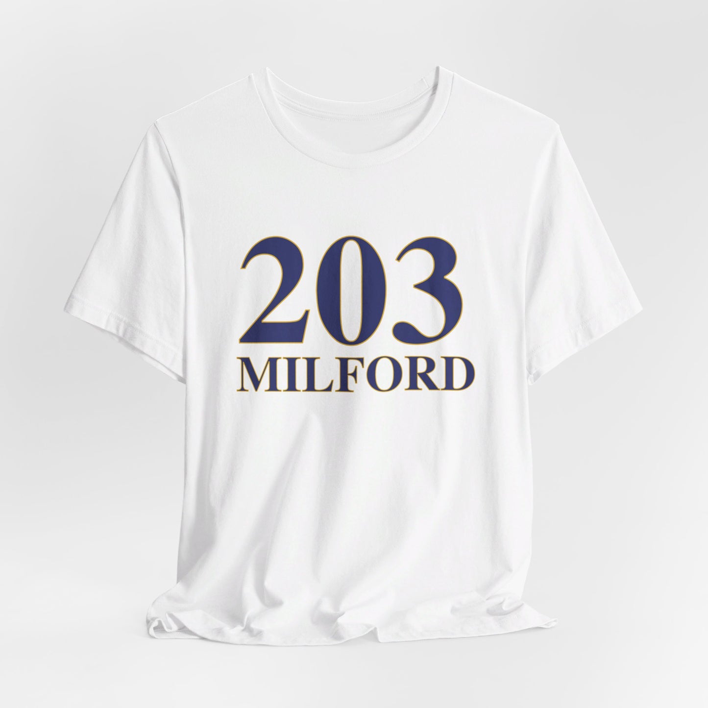 203 Milford // Milford CT unisex  t shirt // finding connecticut  