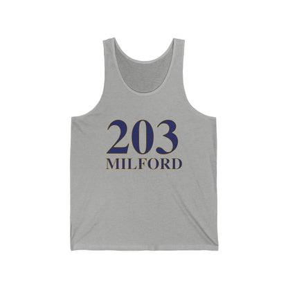 203 Milford // Milford CT unisex  tank top  shirt // finding connecticut  