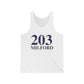 203 Milford // Milford CT unisex  tank top  shirt // finding connecticut  