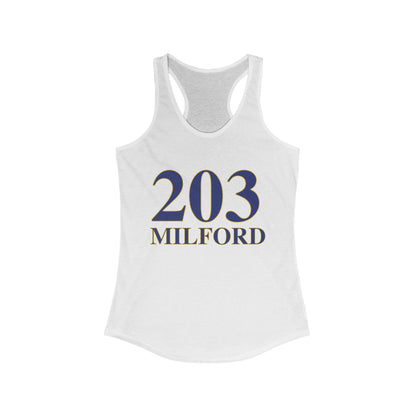 203 Milford // Milford CT woman's tank top shirt   // finding connecticut  