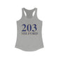 203 Milford // Milford CT woman's tank top shirt   // finding connecticut  