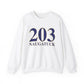 203 Naugatuck // Naugatuck CT unisex sweatshirts // finding connecticut 