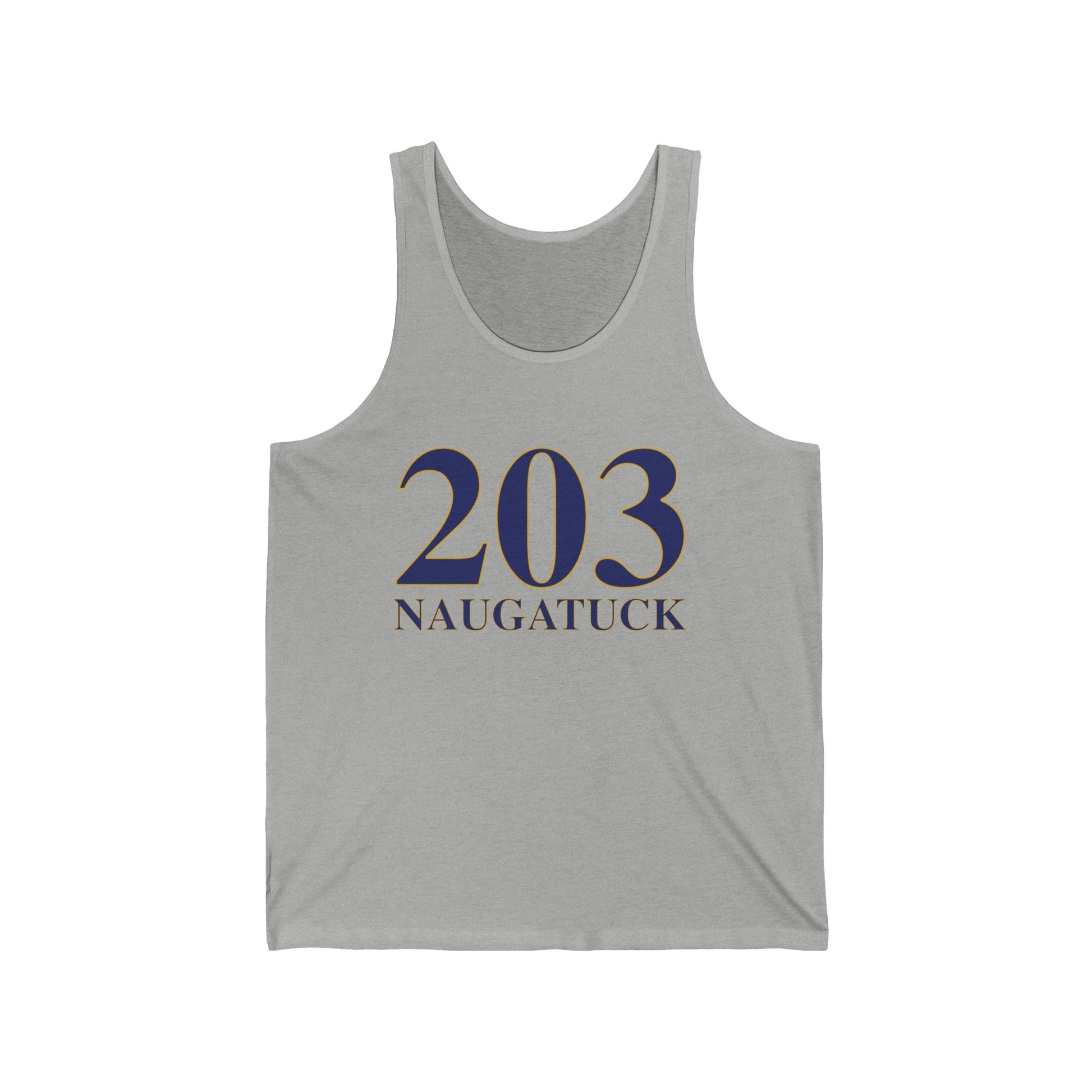 203 Naugatuck // Naugatuck CT unisex tank top shirts // finding connecticut 