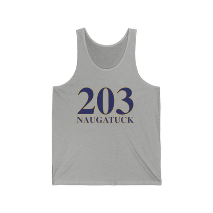203 Naugatuck // Naugatuck CT unisex tank top shirts // finding connecticut 
