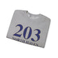 203 North Haven // North Haven Connecticut unisex sweatshirt // finding connecticut 
