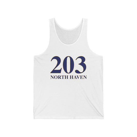 203 North Haven // North Haven Connecticut unisex tank top shirt // finding connecticut 