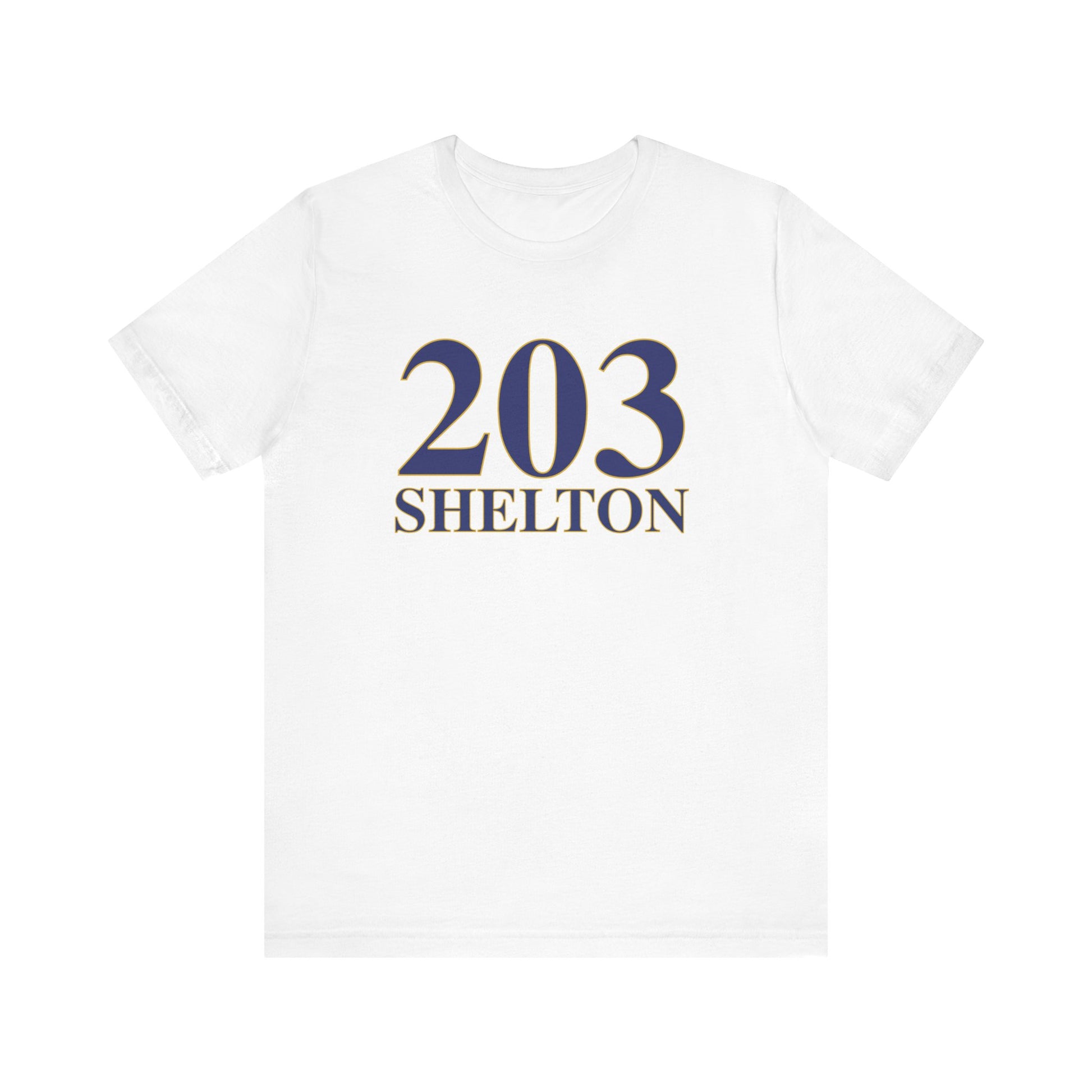 203 Shelton // Shelton CT  unisex t shirt  // finding connecticut 