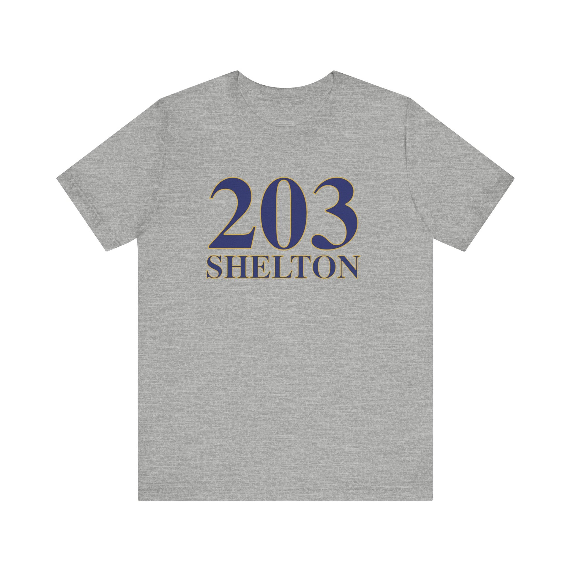 203 Shelton // Shelton CT  unisex t shirt  // finding connecticut 