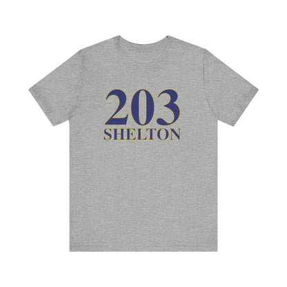 203 Shelton // Shelton CT  unisex t shirt  // finding connecticut 