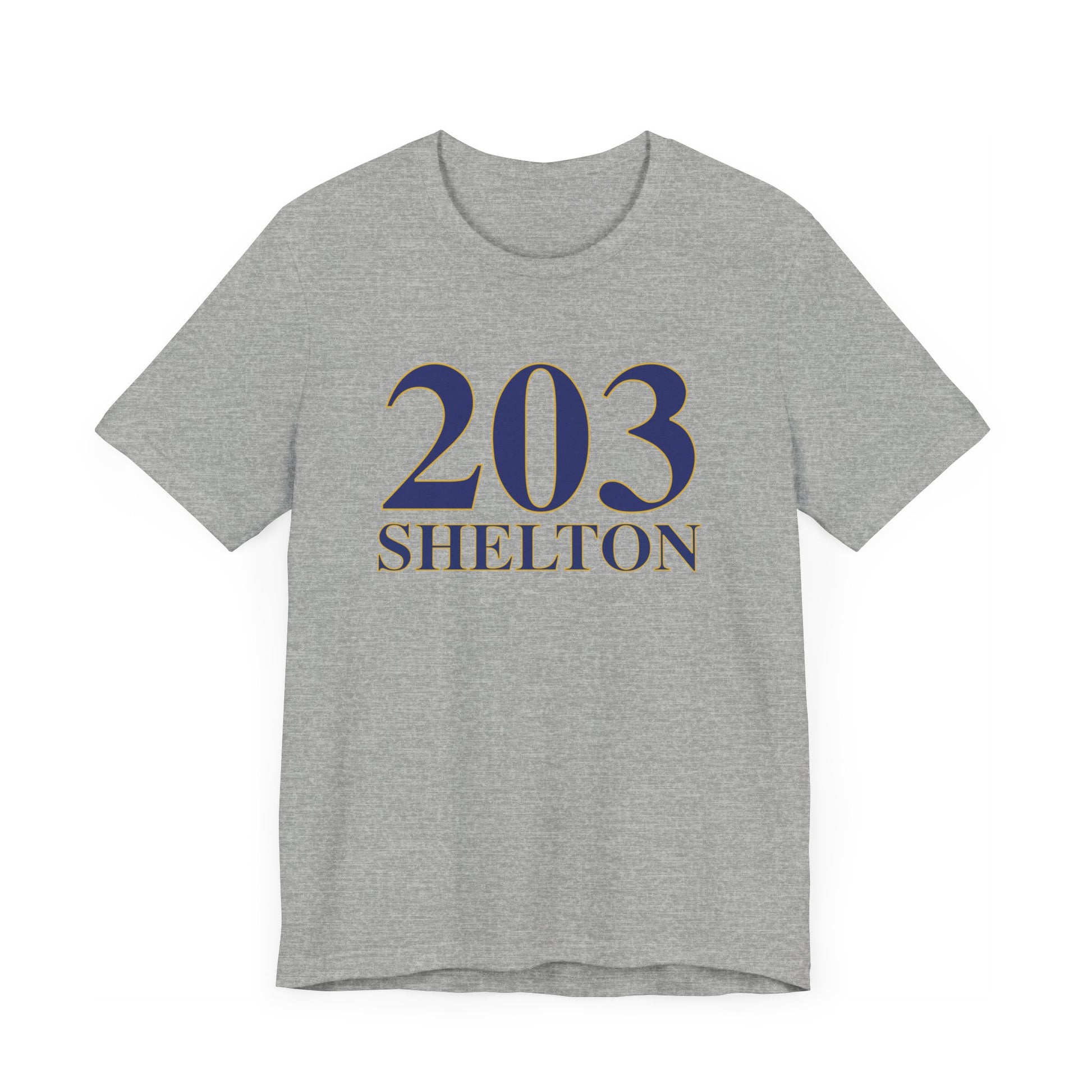203 Shelton // Shelton CT  unisex t shirt  // finding connecticut 