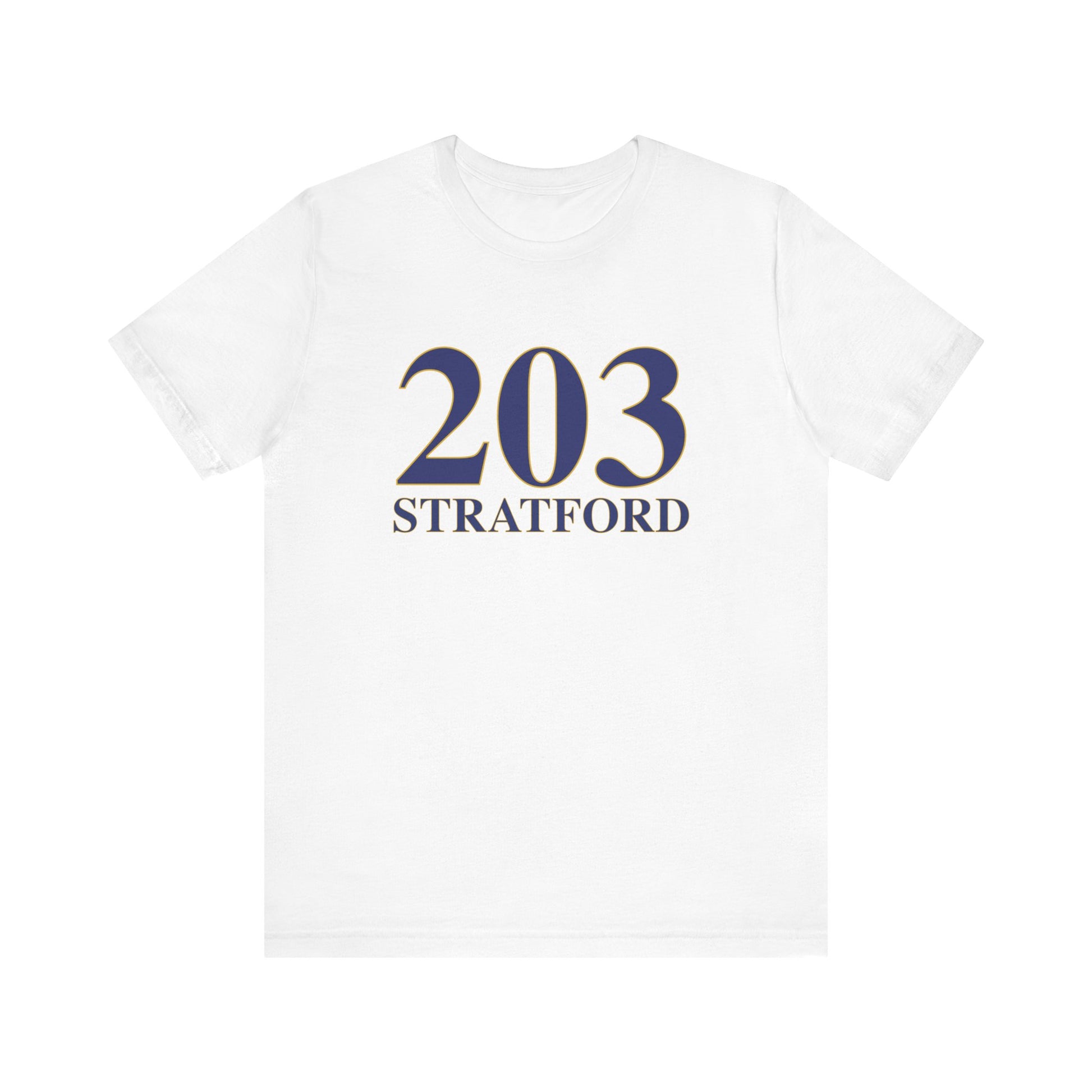 203 Stratford  // Stratford ct  unisex t shirt  // finding connecticut 